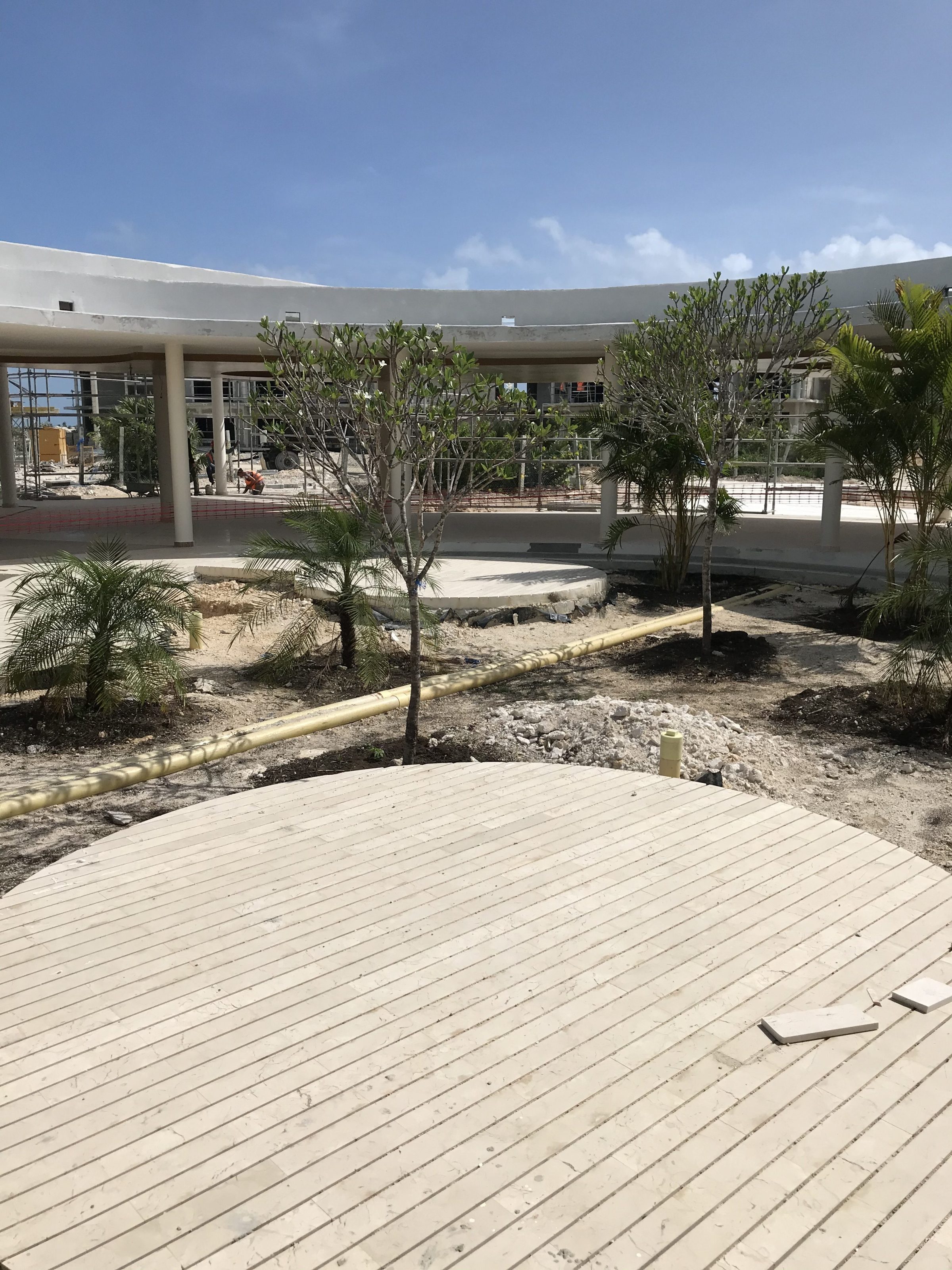 Cayo Cruz — patio circulaire