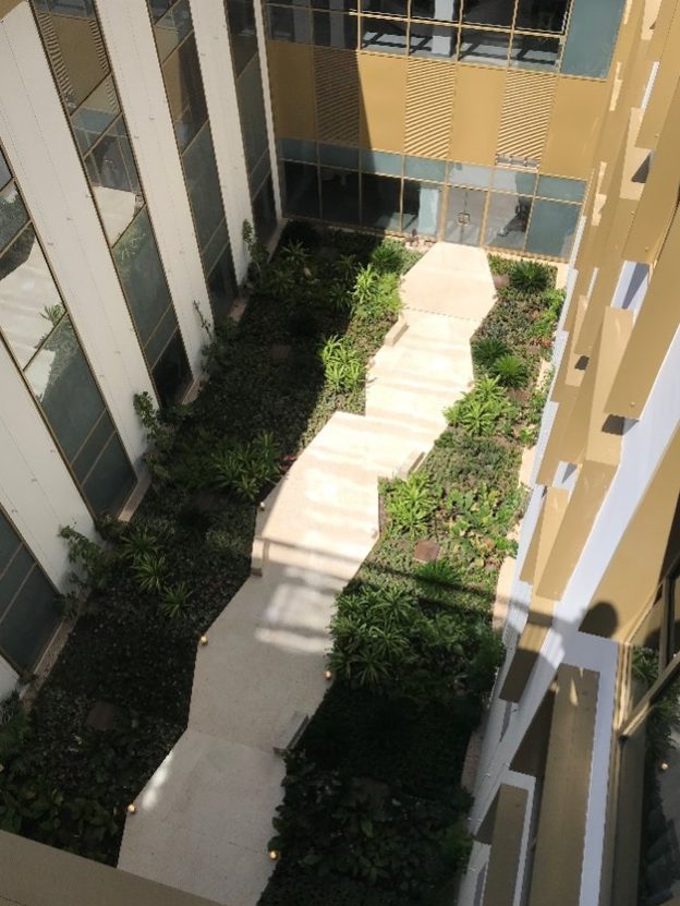 Prado Malecón — patio central